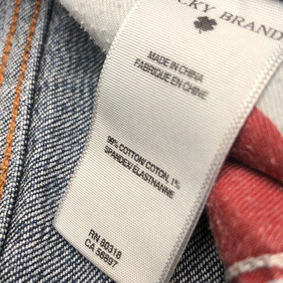 VINTAGE LUCKY BRAND SOFIA BOOT JEANS 12/31x30 🍀 - Picture 7 of 11